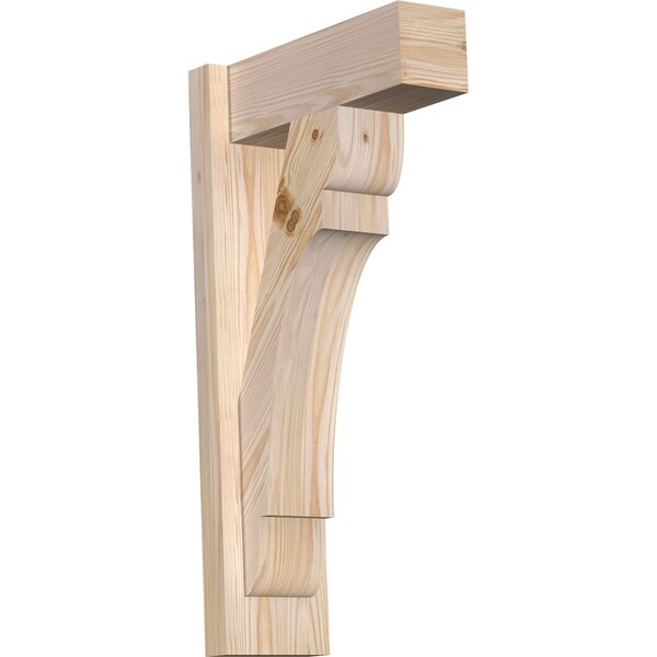 Ekena Millwork Olympic Block Smooth Outlooker, Douglas Fir, 5 1/2"W x 14"D x 26"H OUT06X14X26OLY05SDF - main